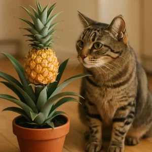 Ananasplant_en_huisdieren
