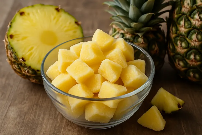 Ananas diepvries: wat en waarom