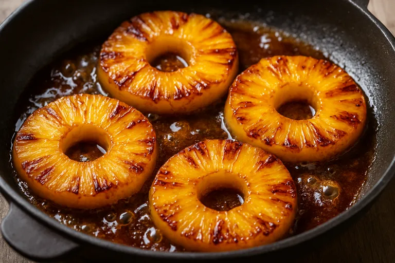 Ananas rôti à la poêle (Marmiton-stijl): wat en waarom
