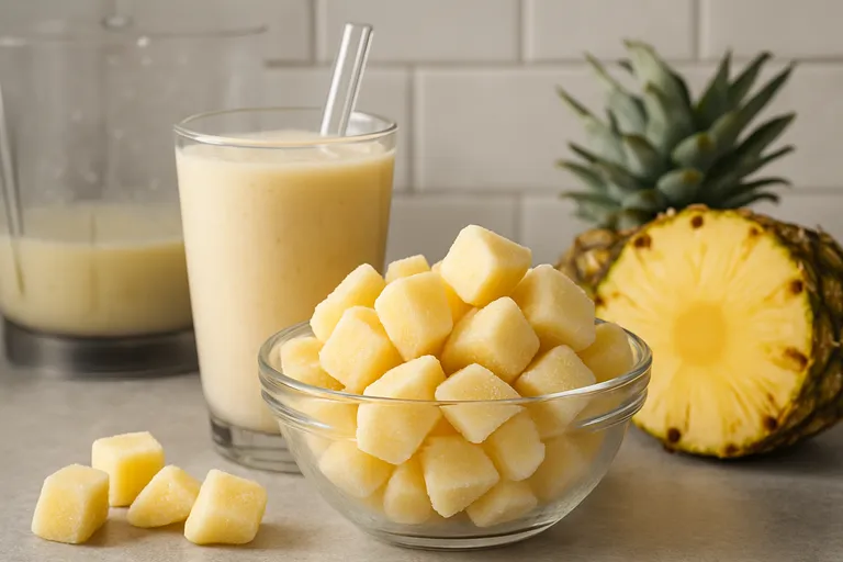 Bevroren ananas gebruiken in de keuken