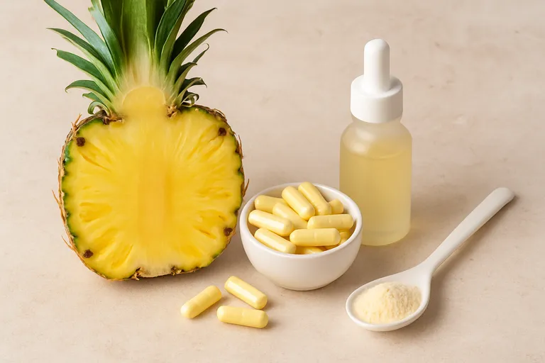 Hoe gebruik je ananasextract