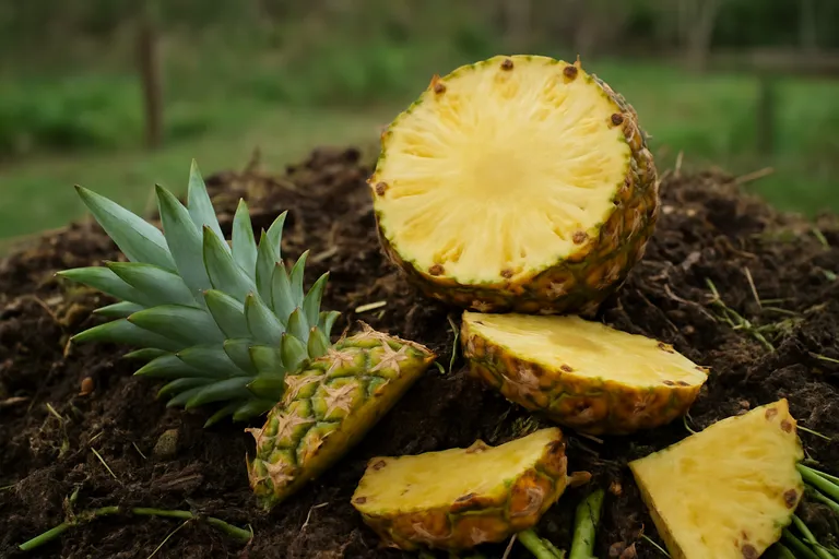 Mag je ananas op de compost? feiten en fabels