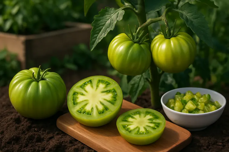 Ontdek de groene ananastomaat in je moestuin, van teelt en oogst tot smaakvolle recepten