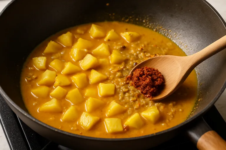 Stap-voor-stap: zo maak je ananas kokoscurry