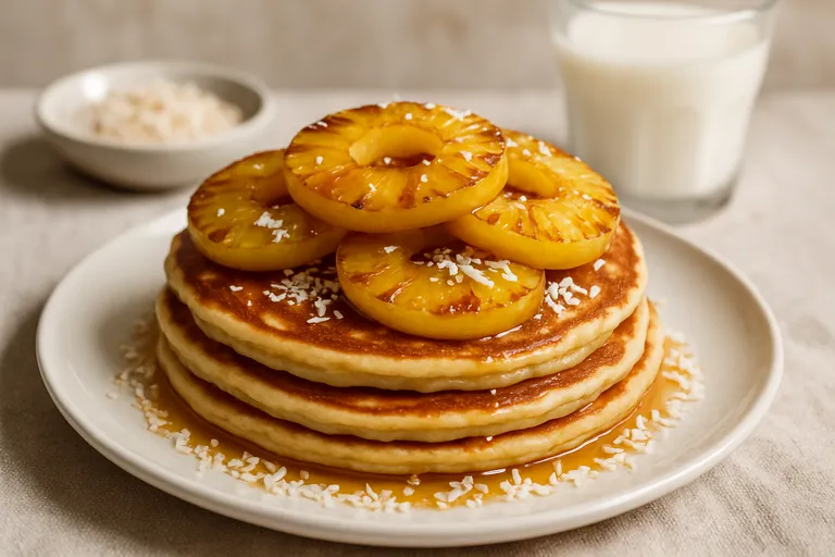 Waarom pannenkoek met ananas zo lekker is