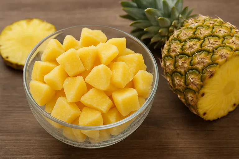 Wat is bevroren ananas