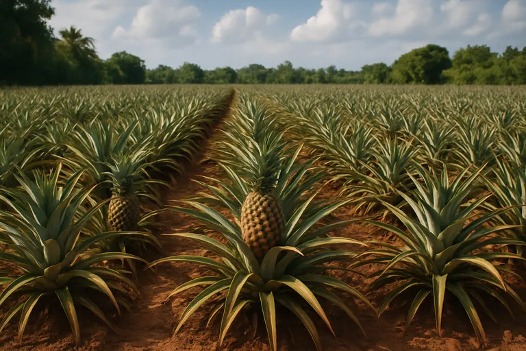 Wat is een ananasplantage