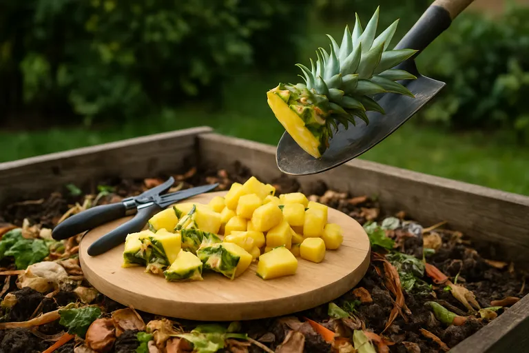 Zo composteer je ananas stap-voor-stap
