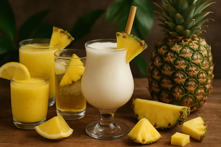 Zo maak je thuis een tropisch ananasdrankje dat elke dag naar vakantie smaakt