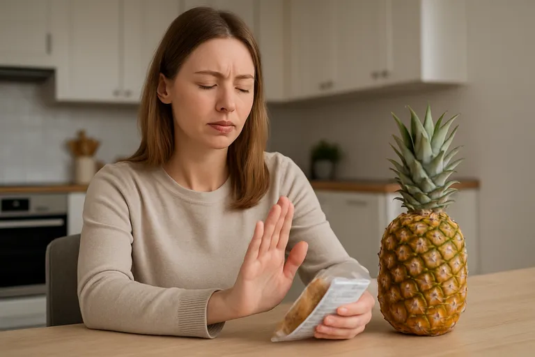 Leven met ananasallergie