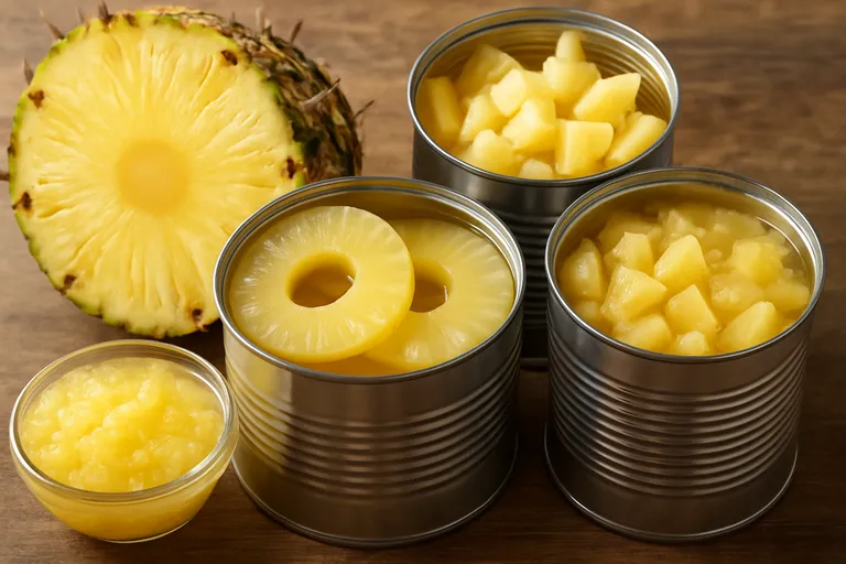 Wat is ananas in blik