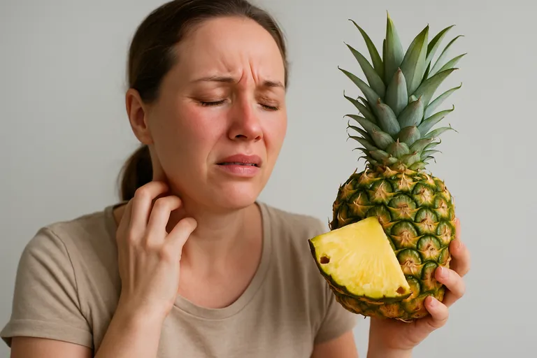 Wat is een ananasallergie